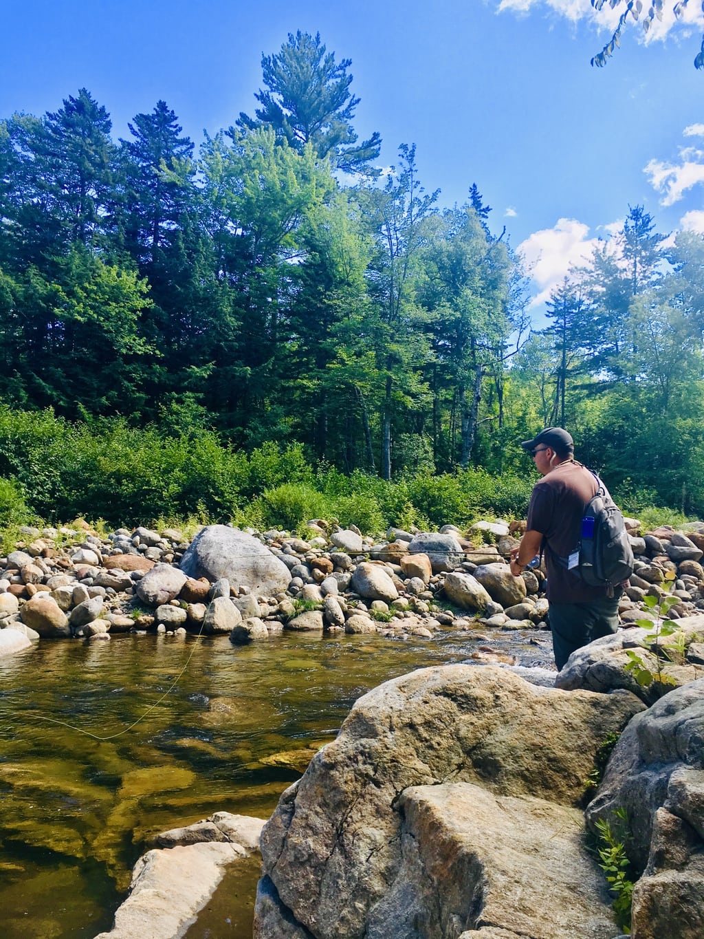 Fly Fishing Conway NH with Swift River Ghillie