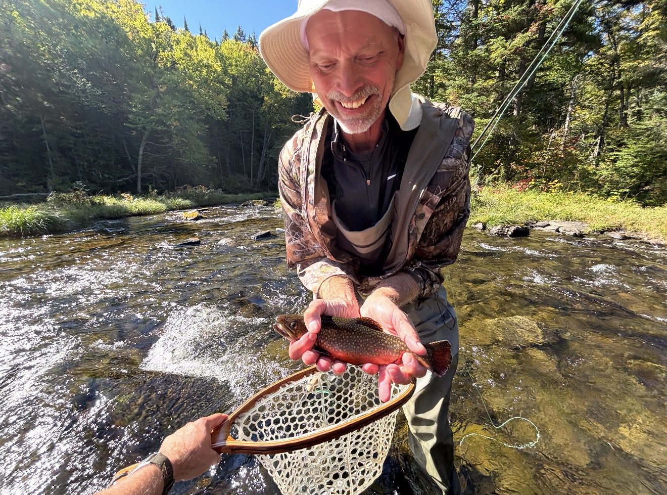 Fly Fishing Conway NH with Swift River Ghillie