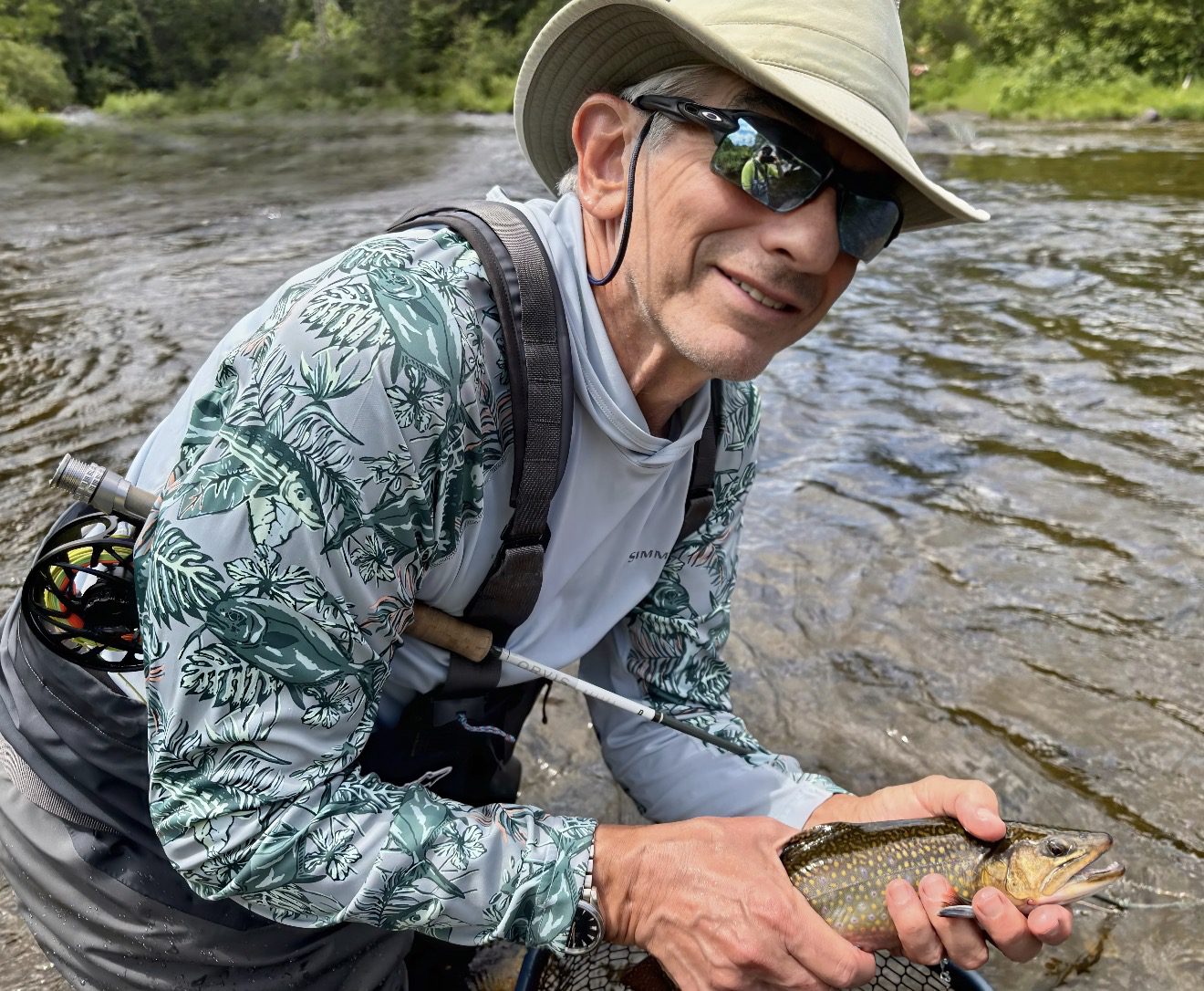 Fly Fishing Conway NH with Swift River Ghillie