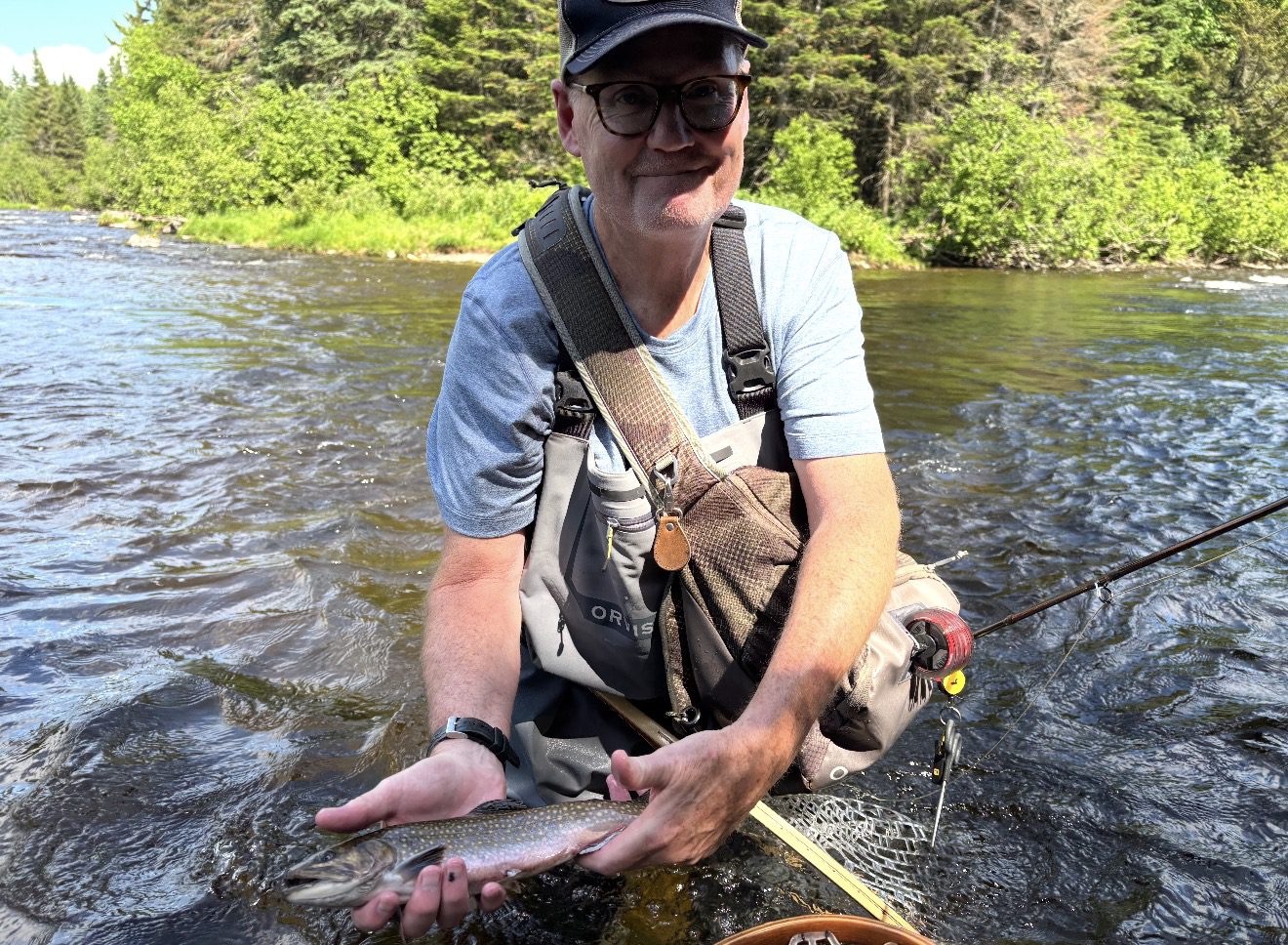 Fly Fishing Conway NH with Swift River Ghillie