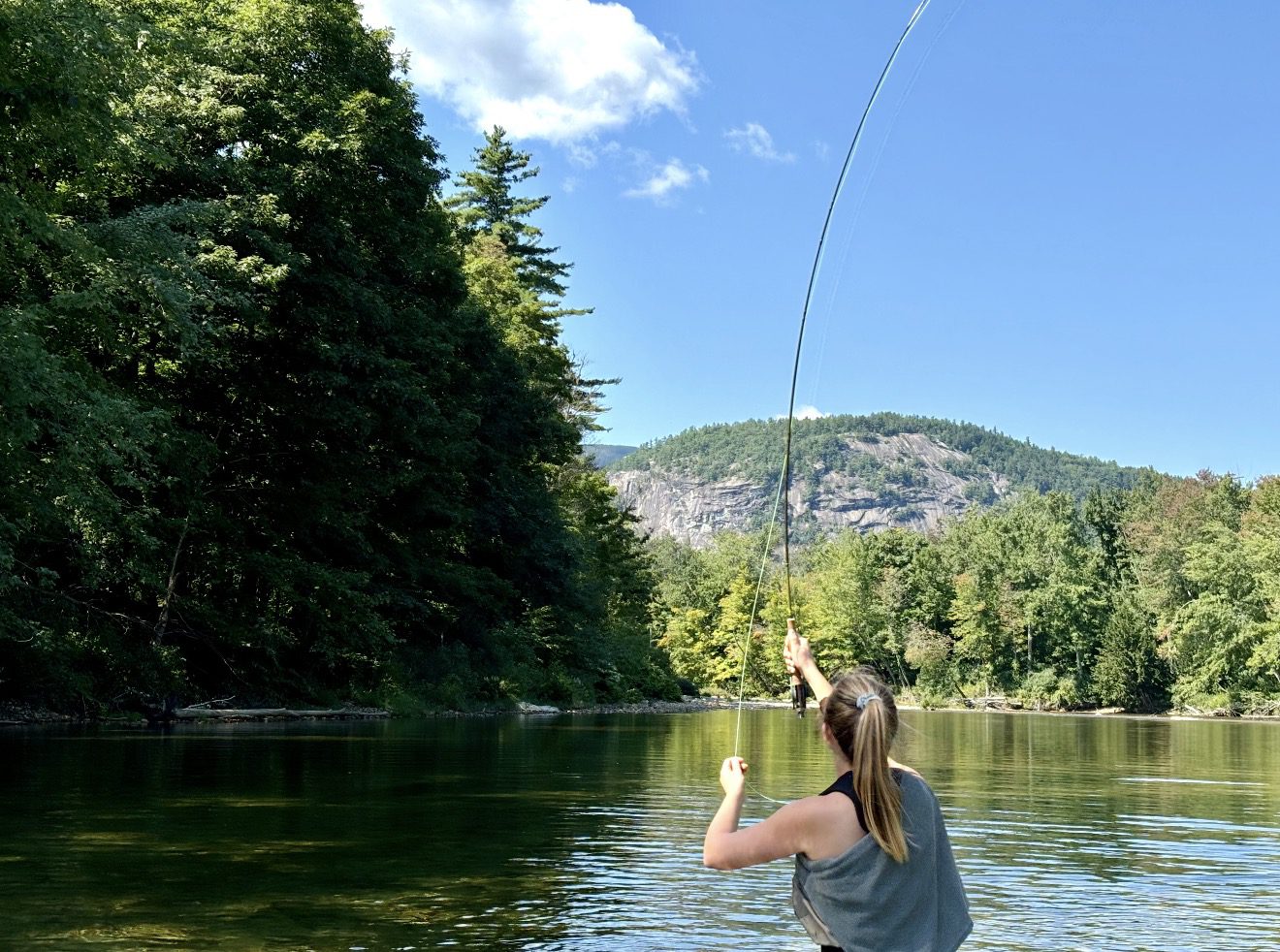 Fly Fishing Conway NH with Swift River Ghillie