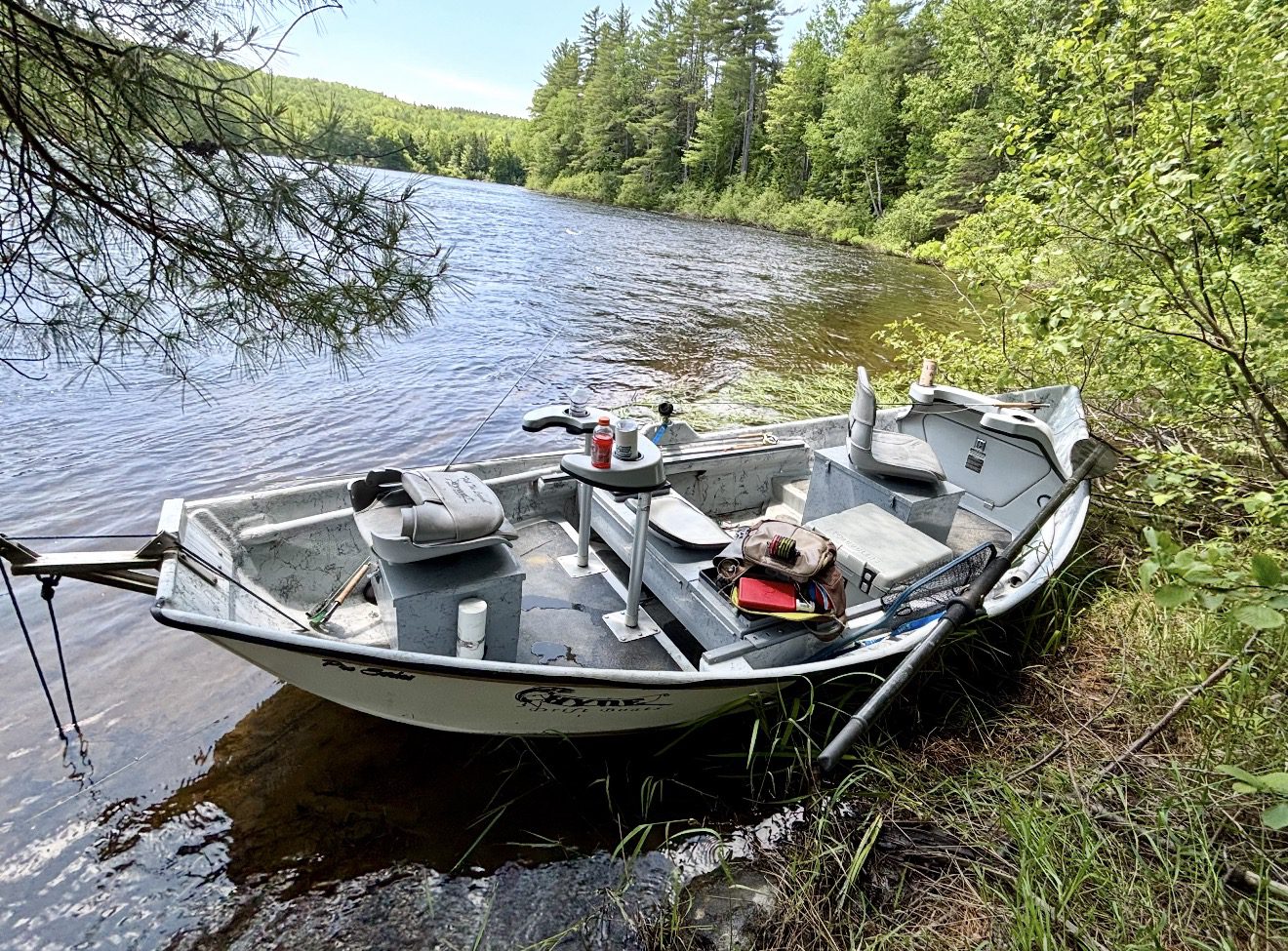 Fly Fishing Conway NH with Swift River Ghillie