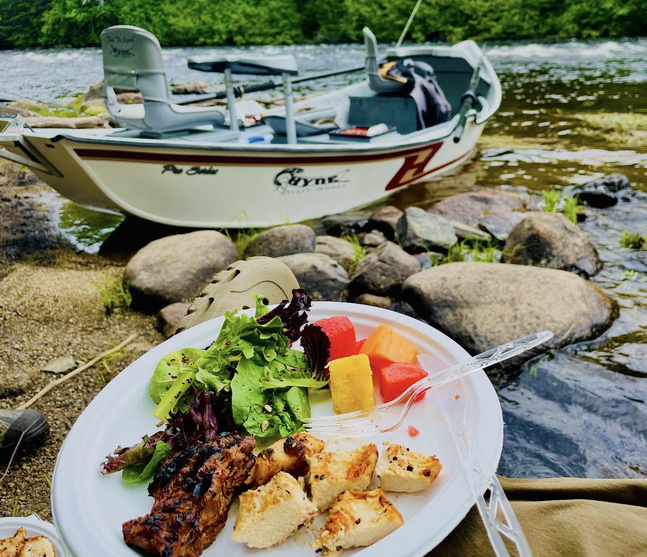 Fly Fishing Conway NH with Swift River Ghillie