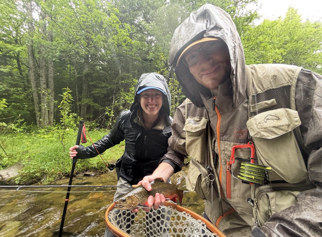 Fly Fishing Conway NH with Swift River Ghillie