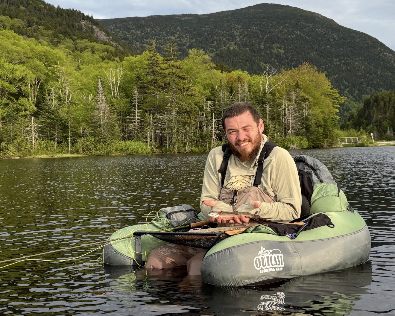 Fly Fishing Conway NH with Swift River Ghillie